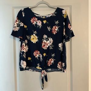 Floral blouse